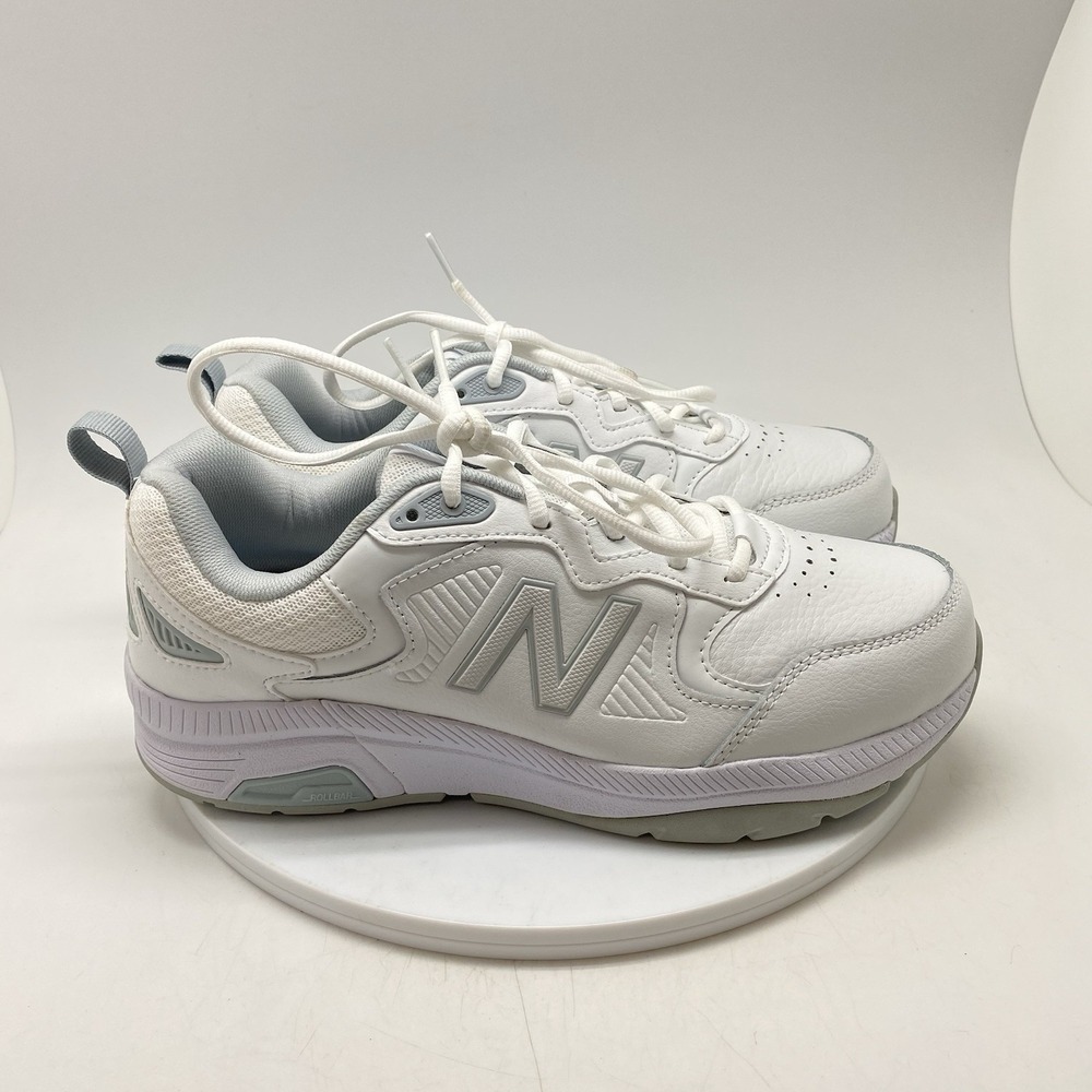 New Balance Sneakers Womens 10 Mens 8.5 4E 857 V3 WX857WB3 White Casual Shoes